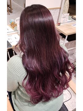 ゼストソエル(ZEST soell) パープルグラデーションカラー