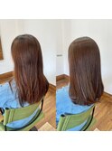 20代／定期カット☆セミロングヘア
