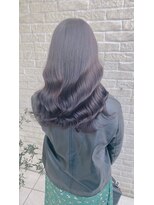 プロデュース 南林間店(Produce) 髪質改善カラー うる艶黒髪ロング 大人カール#4