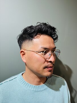 スタンドバーバー 柏(STAND BARBER) マッシュパーマ/ウルフ/アッシュブラック/カルマパーマ/柏/柏駅