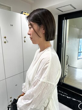 オーシャン(Ocean) ［Ocean Hair&Life 水田］春夏人気☆切りっぱなしボブ/ミニボブ