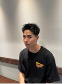 スパイキーショート フェード スペインカール