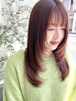 フランチェスカ(Francesca)&nbsp;たっぷりレイヤー/オレンジブラウン