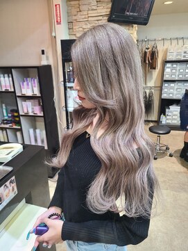 アンク クロス 池袋北口店(ANKHCROSS) レイヤー/グレージュ/ケアブリーチ/髪質改善/池袋