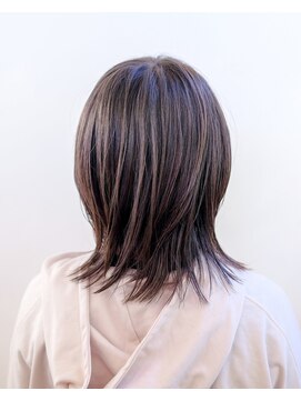 ルプラ ガーデン(le-pla garden) ベージュ#ブリーチなし#ウルフレイヤー#ダメージレスカラー#豊橋