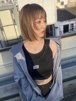 スイート(Suite)&nbsp;レイヤーボブ×ミルクティーグレージュ