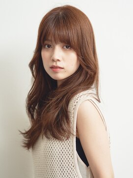 ルクスドレ 新宿(Luxe doree') ★小顔カット/エギョモリ/ぱっつん前髪/ペールベージュ[新宿]