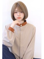 オーロ 塚口店(ORO)&nbsp;ミルクティーベージュ前髪カット