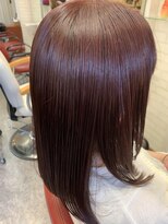 ロマンヤカタ ファース(ROMAN YAKATA fars) 髪質改善 プレミアムカラー 艶髪チェリーブラウン@田代2/23