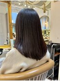 イメチェン外ハネボブ美髪ワイドバングレイヤー髪質改善縮毛矯正