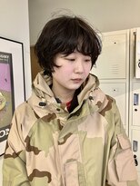 リビング 津田沼(LIVING) マッシュボブレイヤー×パーマ