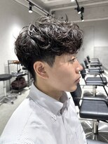 テクト バイアッシュ 吉祥寺店(Tect by Ash) 刈り上げマッシュ緩め外国風スパイラルパーマ