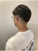 フェザーパーマ/フェード/ゆるめカジュアル