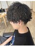 カット+波巻きパーマ+トリートメント　￥16390