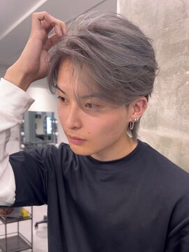 キング 楠葉店(K!ng) 波巻きツイストスパイラルパーマ/フェザーパーマ/眉毛/メンズ