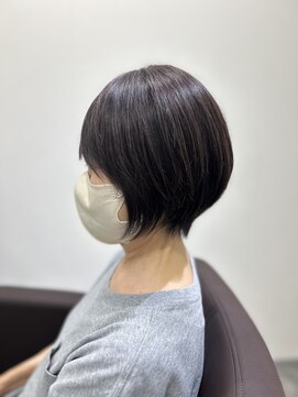 マーレ(mare) 乾かしただけでまとまる丸みショート