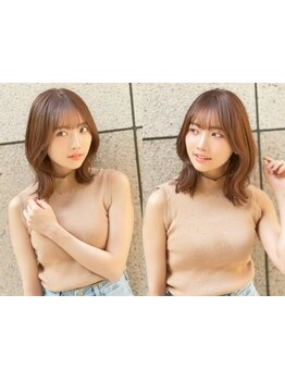 【小顔＆似合わせ】の秘訣は顔周りにあり。"可愛い"を叶えるカットで毎日がもっと楽しくなる♪[千葉駅]