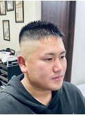 【20代 男性】ロンドンクロップフェード(大宮/バーバー)
