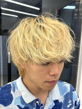 ウィル バイ ブラウン(Vir by Brown) お洒落なブロンドヘア/MEN’S HAIR