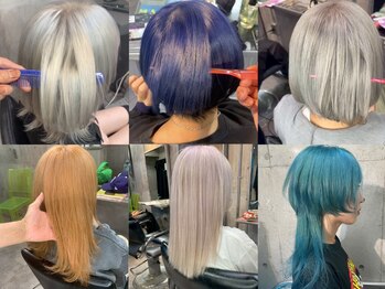 アールイーバイインク 渋谷(Re. by INK.)の写真/【ブリーチ×縮毛矯正】ブリーチが得意なサロンだからこそ出来る、ダメージレスな仕上がり*[渋谷駅]