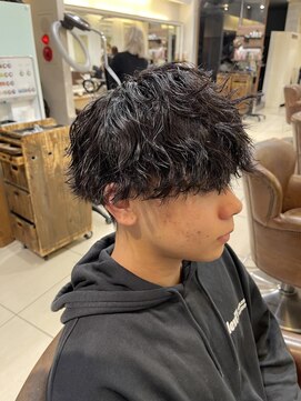 キャンバス バイ ネオリーブ 横浜西口(Canvas by neo.) ツーブロック/波巻き/ツイストスパイラル/パーマ/横浜