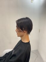 ソイクフ 高田馬場店(SOY-KUFU) 20代30代40代◎似合わせカットブルーブラックセンターパート