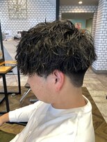 ステレオ ヘアデザイン 安城店(STEREO HAIR DESIGN)&nbsp;刈り上げマッシュ×シャドウパーマ（10月）