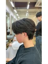 レボルトヘアー(R EVOLUT hair) MEN’S HAIR/サーフカール/刈り上げセンターパート/柏駅