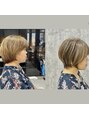 ファブ バイ ルミ(Fab by Lumi)&nbsp;前店の写真ですショート＆白髪ぼかしハイライトお任せ下さい！