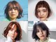 シー 岡崎(,SHE)の写真/ばっさりカットなしで印象を変える顔周りレイヤー。フワッとくびれシルエットで小顔に◎［韓国/顔周り］