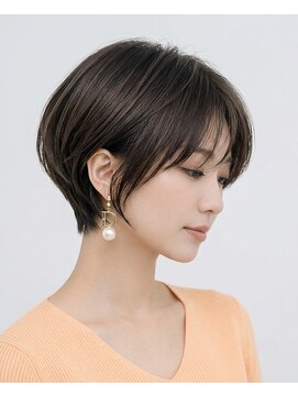 ヘアー リラックス 風香(HAIR RELAX) 【前下がりボブ】前髪あり・【明るめの白髪染め】・30代40代