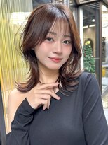 シティ オモテサンドウ(CITY omotesando) 赤味のないベージュカラー×レイヤーカット【平山晶也】
