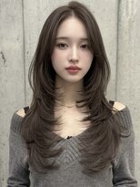 リティアンドビューティースタジオモッズシブヤ(LITTY&beauty studio M.O.D shibuya) グレージュ/ハッシュカット/レイヤーカット/髪質改善