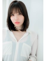 ローレン(LOREN)&nbsp;＊LOREN＊ギブソンタック暗髪、黒髪バレイヤージュとろみロブ