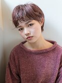 [Ravo]フェードピンクアッシュのショートスタイル