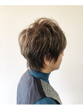 アニー(annie hair design) メンズウルフ×こなれヘア@30代40代50代