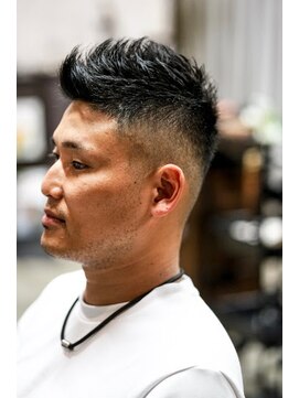 ワンワンオー バーバーショップ 博多店(@110 BARBER SHOP) 0.1ｍｍFADEソフトモヒカン
