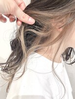 ケシキ大名(keshiki)&nbsp;ブリーチインナーカラーミルクティーグレージュ