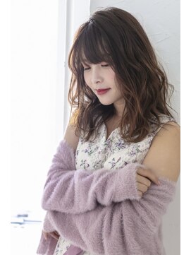 アジールヘア 北千住駅西口店(agir hair) ゆるふわ無造作ミディ【北千住】[北千住/北千住駅近/北千住西口]