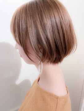 ネオリーブ クタ 町田店(Neolive kuta) 乾かすだけで決まる！丸みシンプルショートボブ【町田、町田駅】