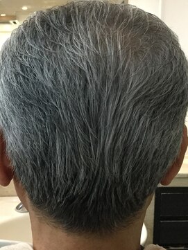 ネクサス 田町店 耳出しスッキリオールバックスタイル<田町>[理容室]