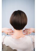 ツヤ感ショートボブ