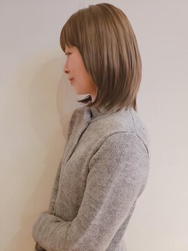 トップヘアー ガーデンヴィラ 安城(Garden Villa) 極上艶の酸熱トリートメント/ことりベージュ/ニュアンスカラー