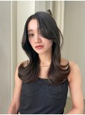 韓国風レイヤーカット　ヨシンモリ