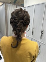 アンソル 戸田店(N'SOL) 飾りなし編み下ろしアレンジ