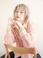 ジュール 大分(Joule)&nbsp;セクションカラー/ペールベージュ/透明感ボブ[大分駅]