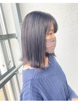 カプア 仙台駅前店(Kapua) ラベンダーグレージュ/ツヤ髪/ダブルカラー/10代20代人気◎