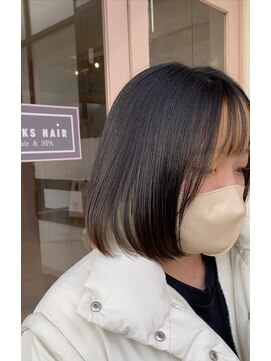 ワークスヘアー(WORKS HAIR) フェイスフレーミング