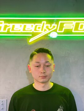 グリーディーフォックス 三軒茶屋(GreedyFOX) 波巻き/マッシュパーマ/ウルフ/ハイライト<理容室>三軒茶屋