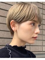 ハルキミナト ジャパン ヨコハマ(HARUKI MINATO japan YOKOHAMA)&nbsp;大人可愛い小顔マッシュショート